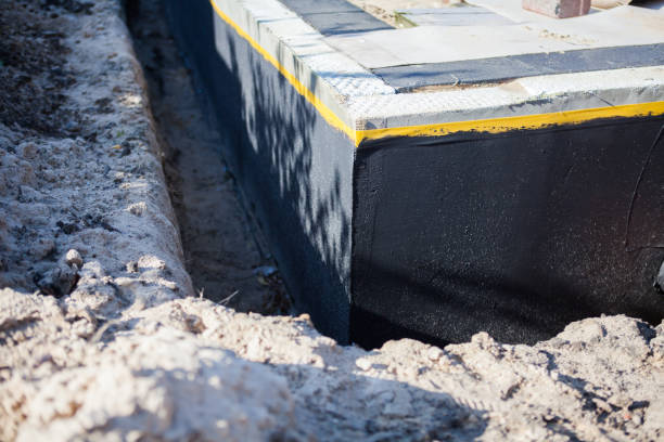 Residential Emergency Waterproofing installation at a Baltimore, MD home by SJ Waterproofing Pros